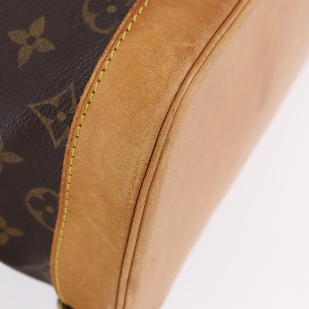 LOUIS VUITTON Monogram Montsouris GM Backpack M51135 LV Auth 196971