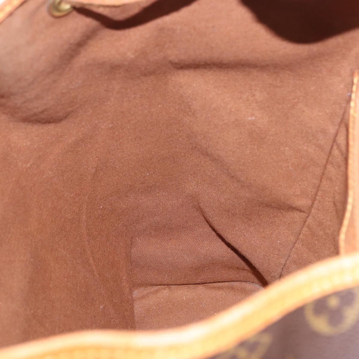 LOUIS VUITTON Monogram Montsouris GM Backpack M51135 LV Auth 196971