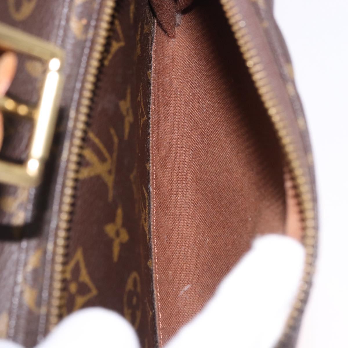 LOUIS VUITTON Monogram Montsouris GM Backpack M51135 LV Auth 196971