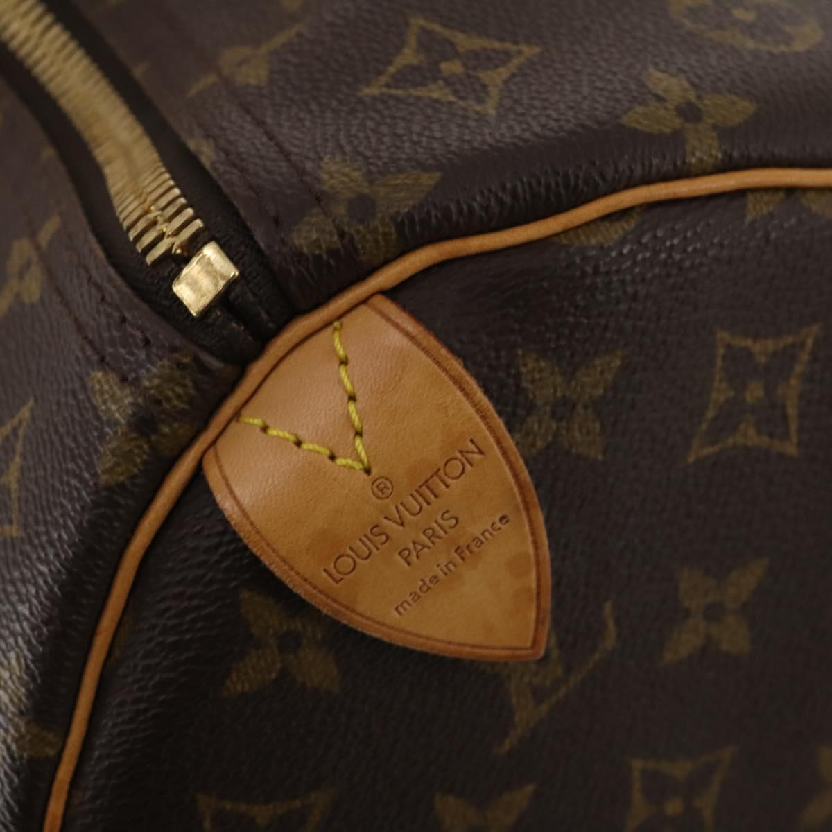 LOUIS VUITTON Monogram Keepall 60 Boston Bag M41422 LV Auth 196972