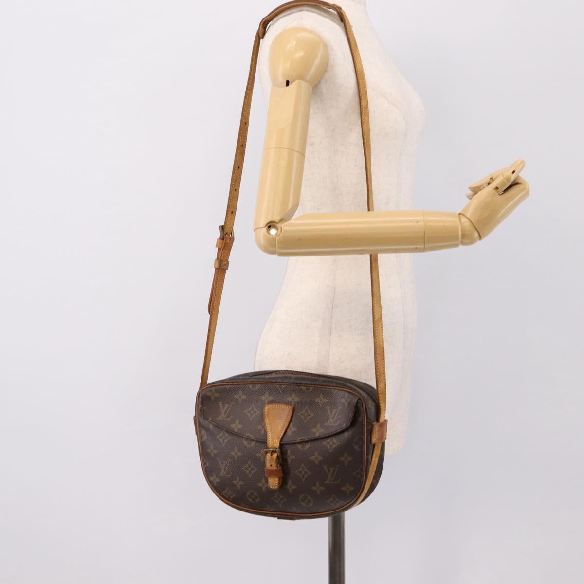 LOUIS VUITTON Monogram Jeune Fille MM Shoulder Bag M51226 LV Auth 196988