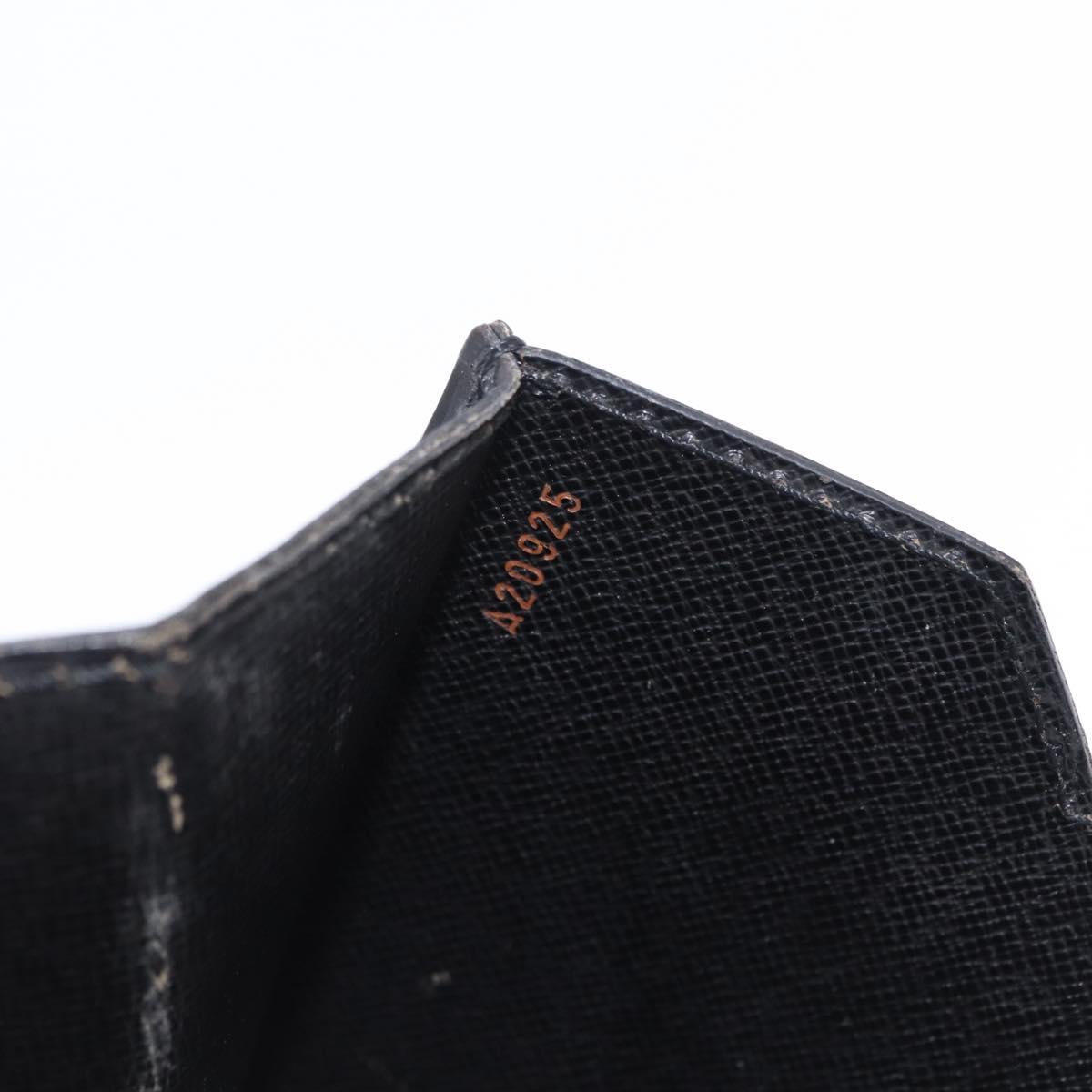 LOUIS VUITTON Epi Biface Clutch Bag Black M52322 LV Auth 197004