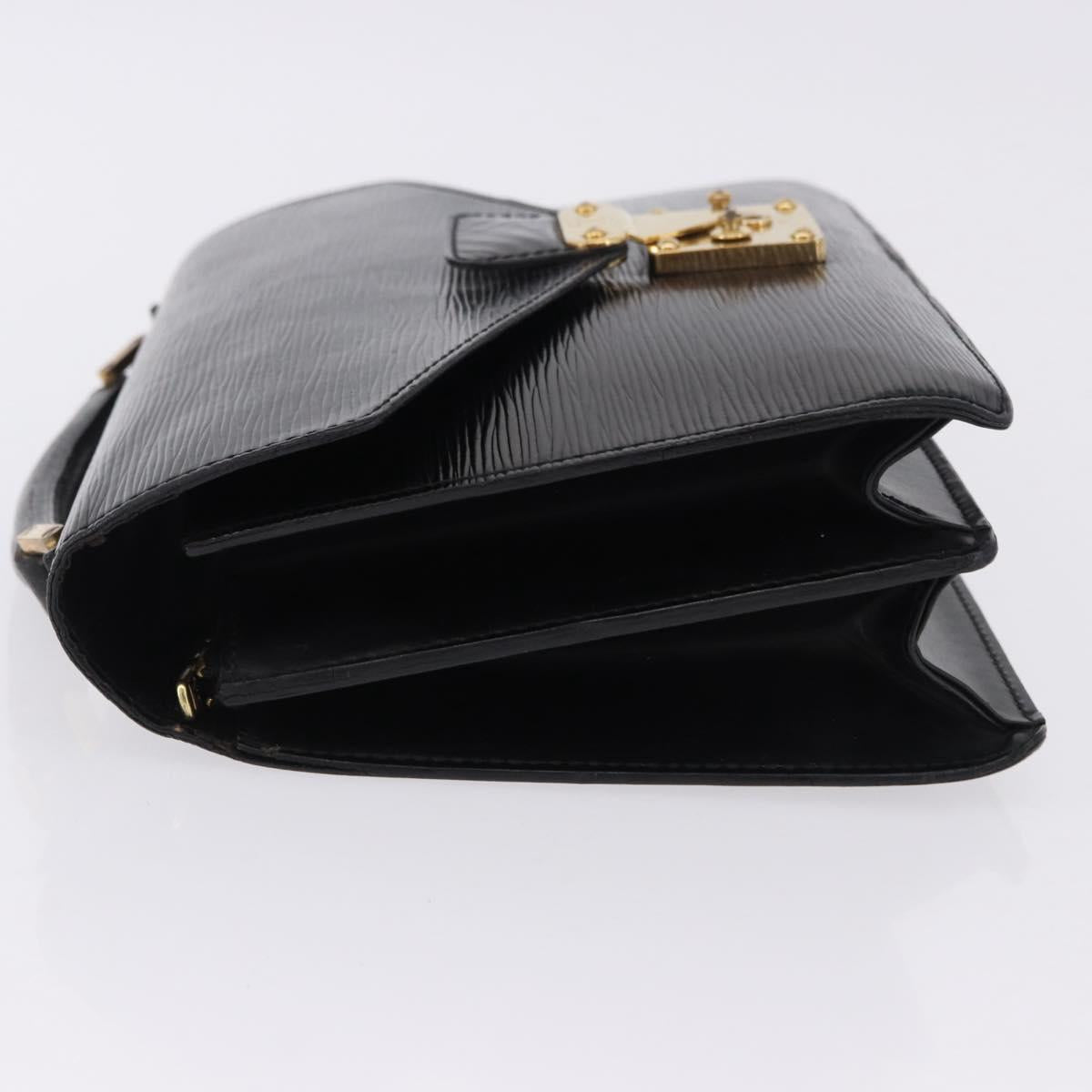 LOUIS VUITTON Epi Biface Clutch Bag Black M52322 LV Auth 197004