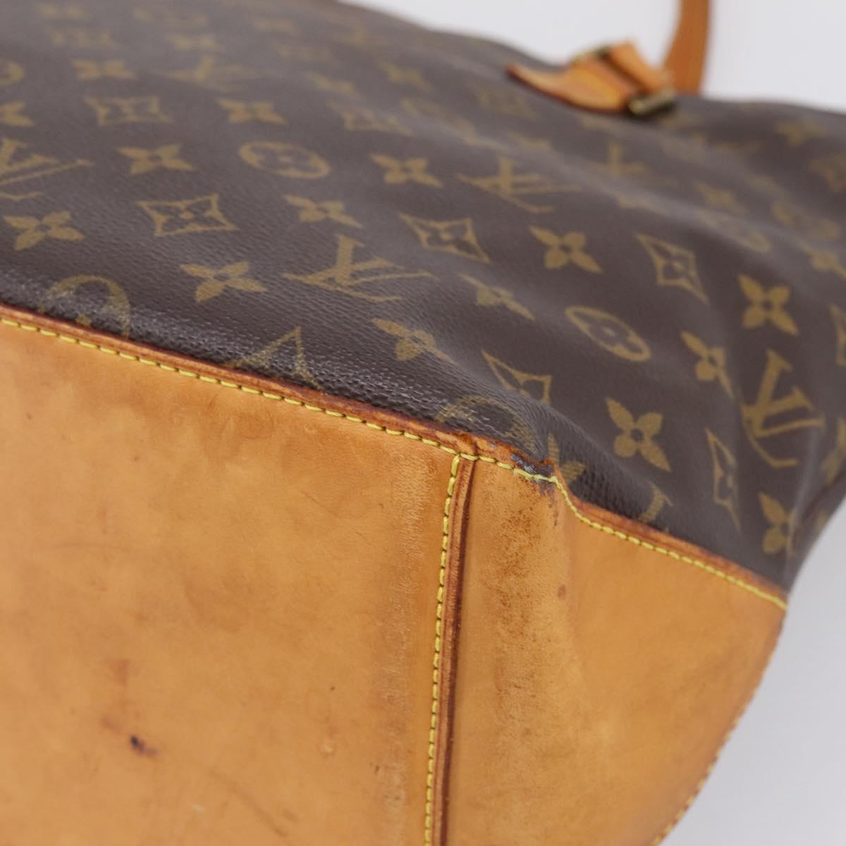 LOUIS VUITTON Monogram Cabas Mezzo Tote Bag M51151 LV Auth 197009