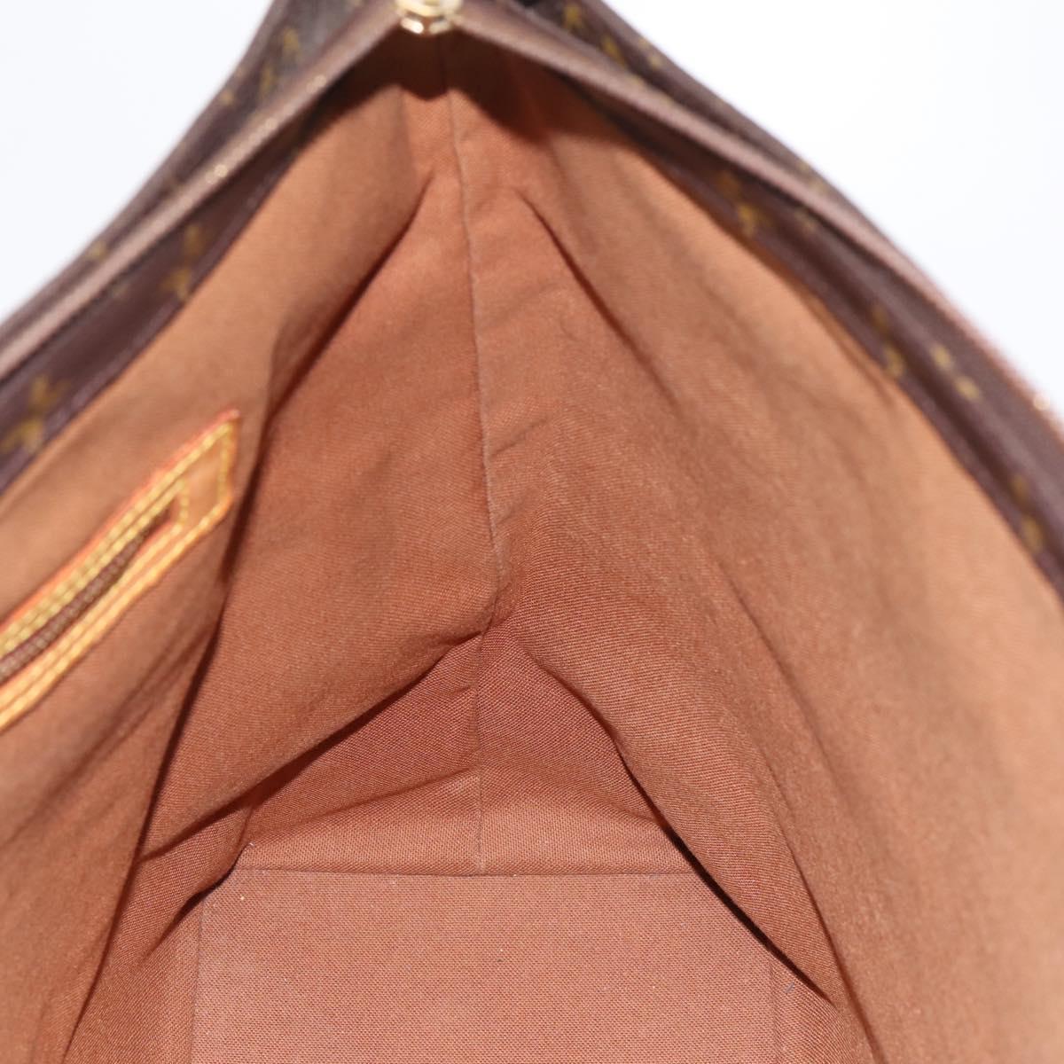 LOUIS VUITTON Monogram Cabas Mezzo Tote Bag M51151 LV Auth 197009