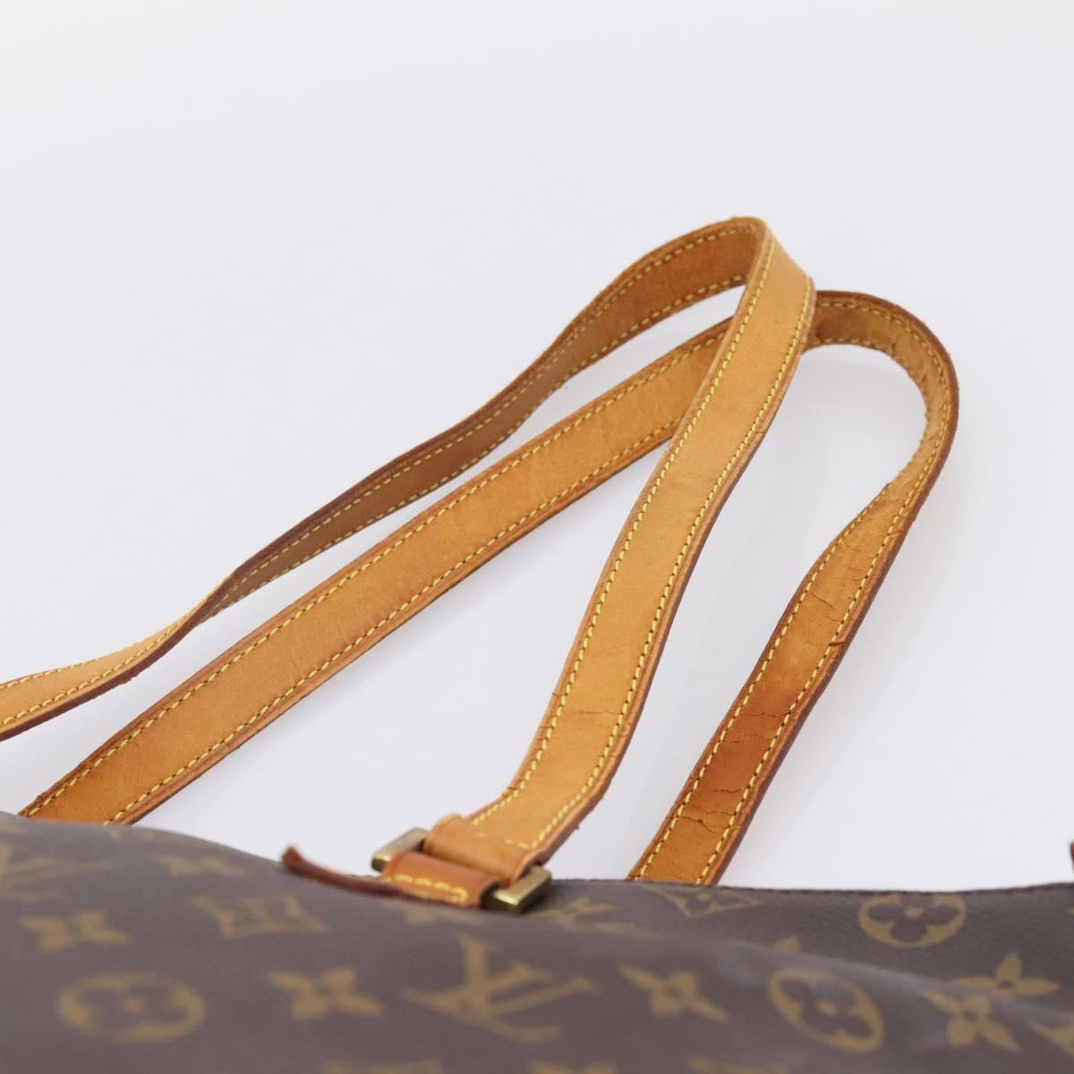 LOUIS VUITTON Monogram Cabas Mezzo Tote Bag M51151 LV Auth 197009