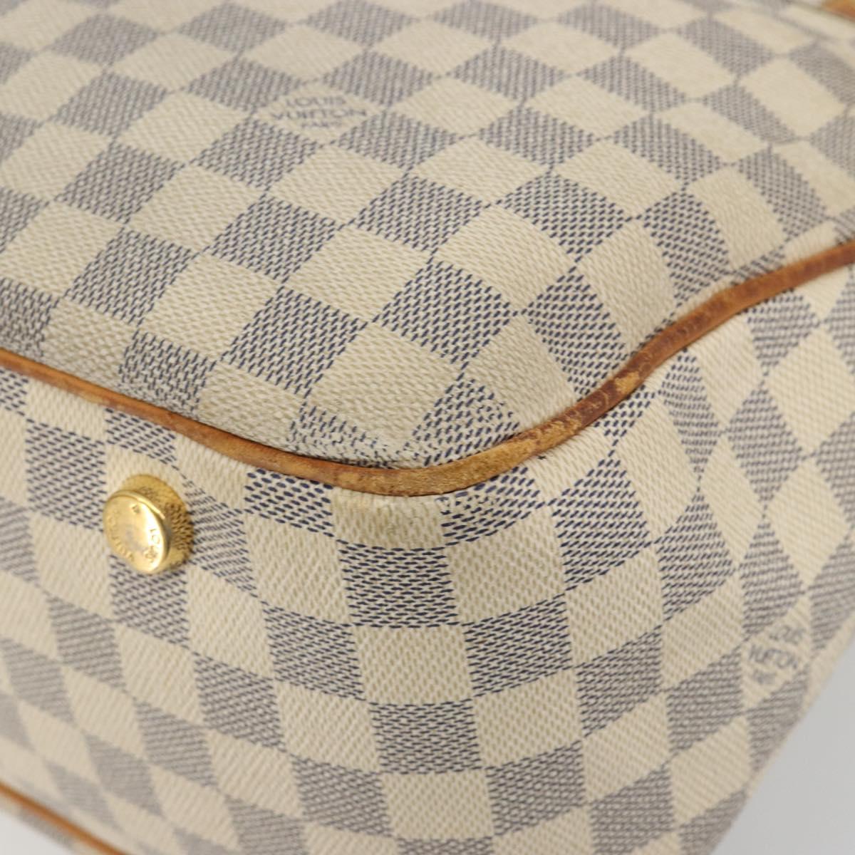 LOUIS VUITTON Damier Azur Figueri PM Shoulder Bag N41176 LV Auth 197011