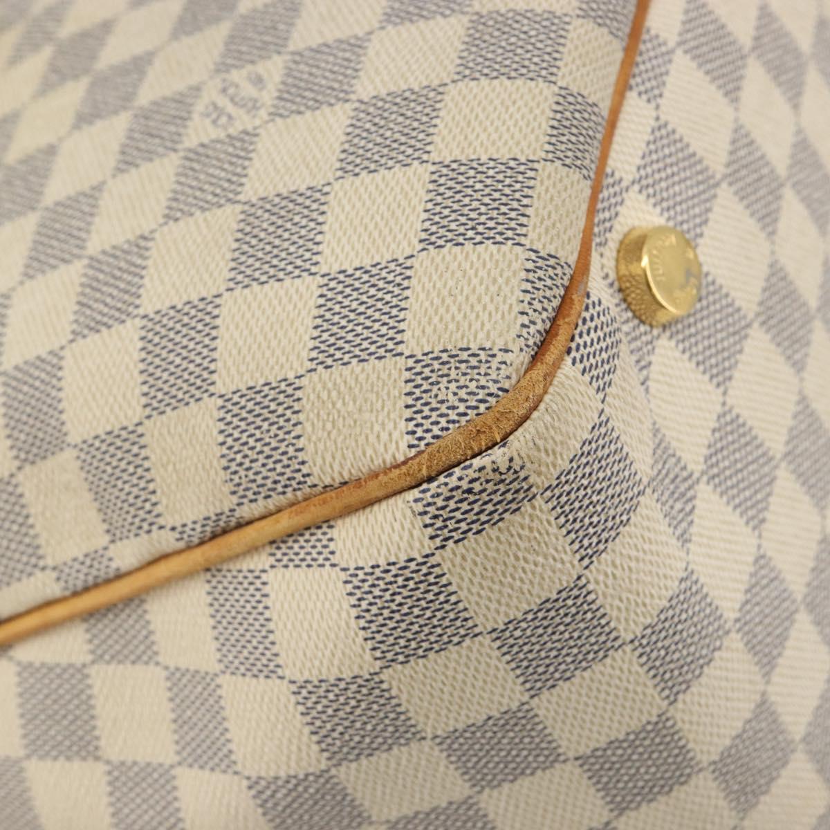 LOUIS VUITTON Damier Azur Figueri PM Shoulder Bag N41176 LV Auth 197011