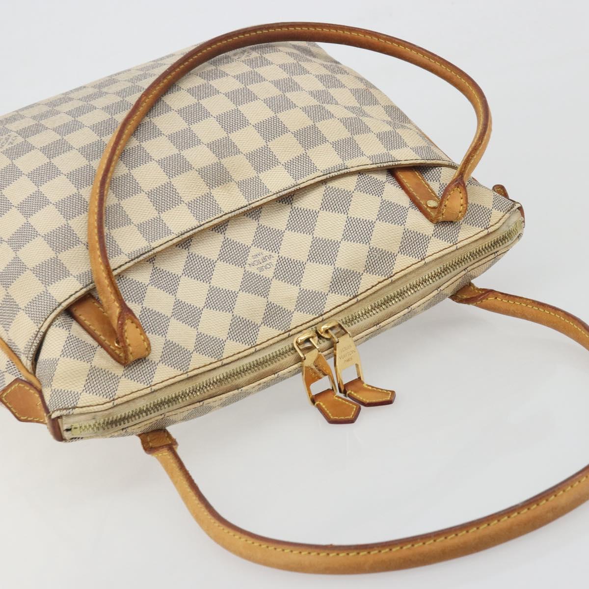 LOUIS VUITTON Damier Azur Figueri PM Shoulder Bag N41176 LV Auth 197011