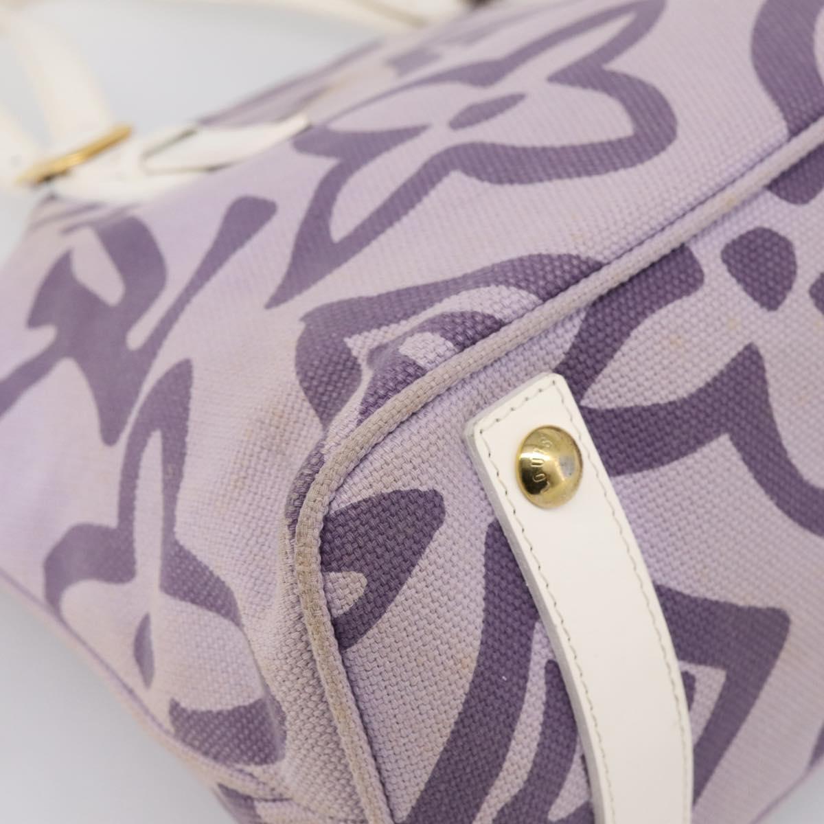 LOUIS VUITTON Cruise Line Tai Sienne PM Canvas Purple Lila M95680 Auth 197012