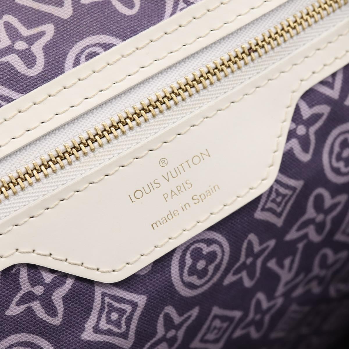 LOUIS VUITTON Cruise Line Tai Sienne PM Canvas Purple Lila M95680 Auth 197012