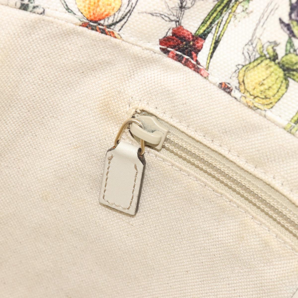 GUCCI Flora Tote Bag Canvas Multicolor 282439 Auth 197013A
