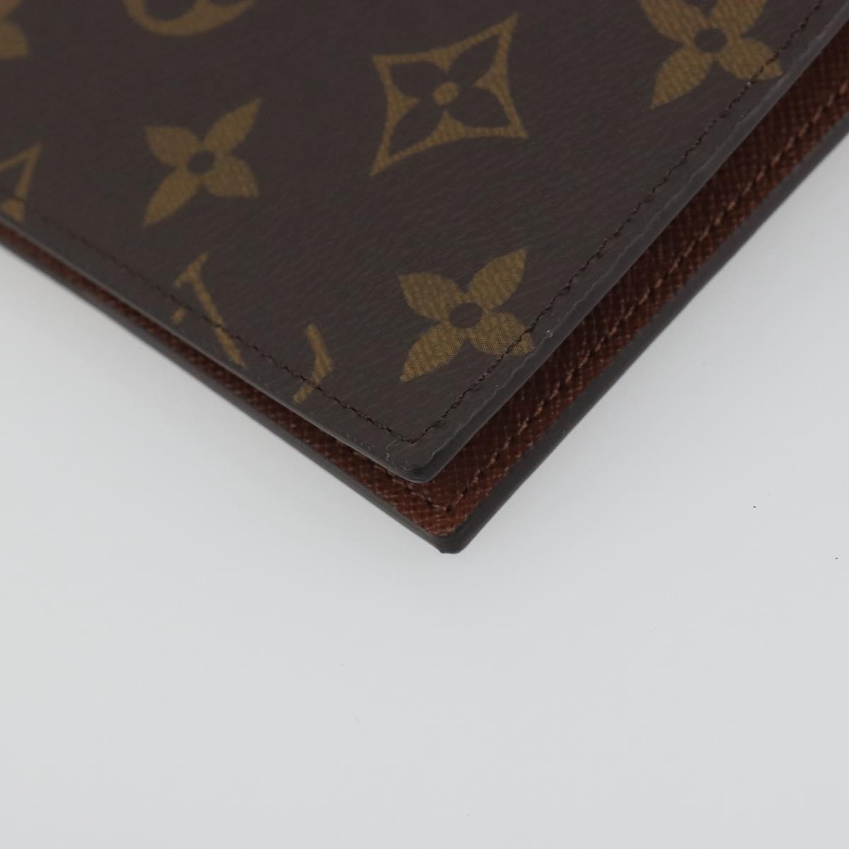 LOUIS VUITTON Monogram Couverture Passport Case M64502 LV Auth 197015SAM