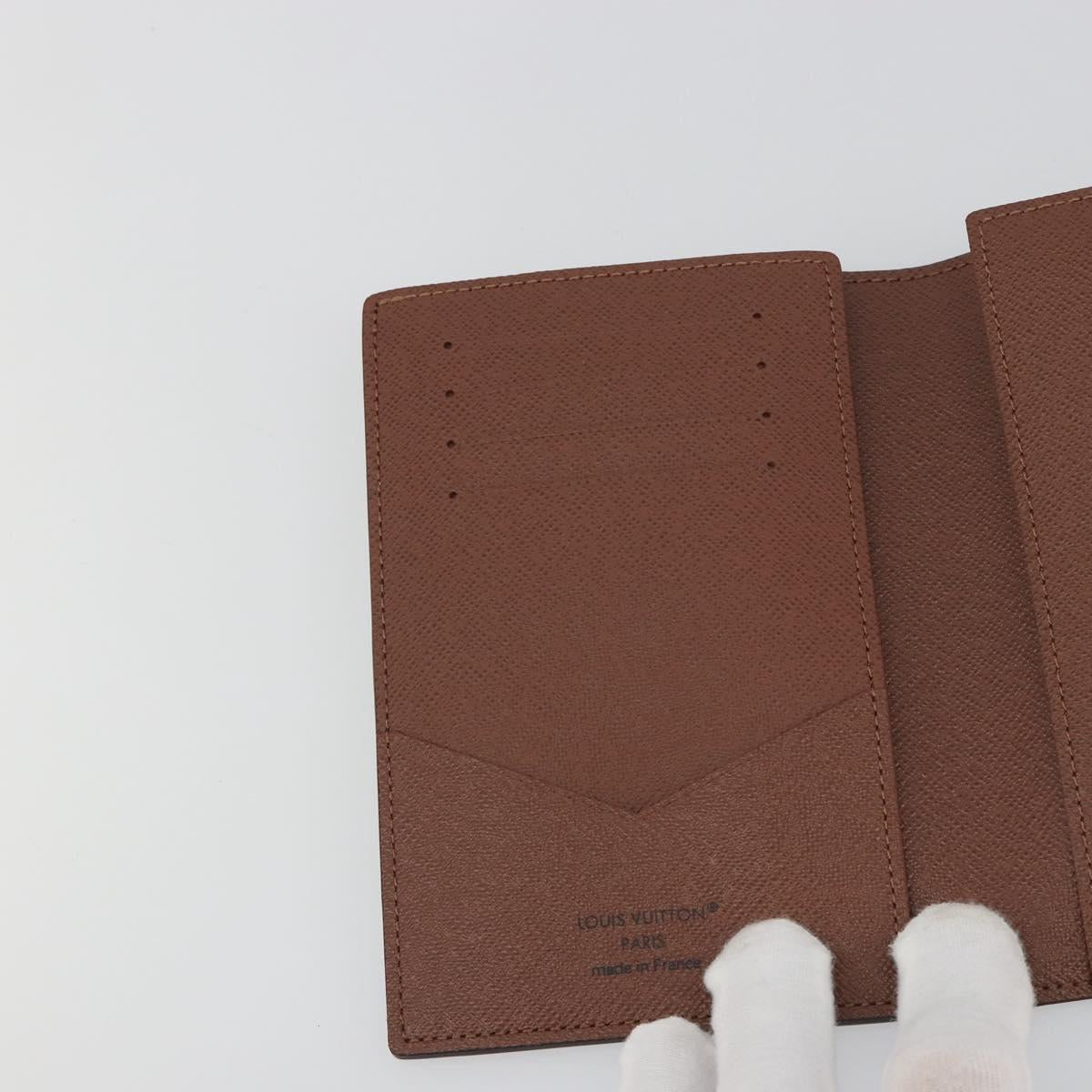 LOUIS VUITTON Monogram Couverture Passport Case M64502 LV Auth 197015SAM