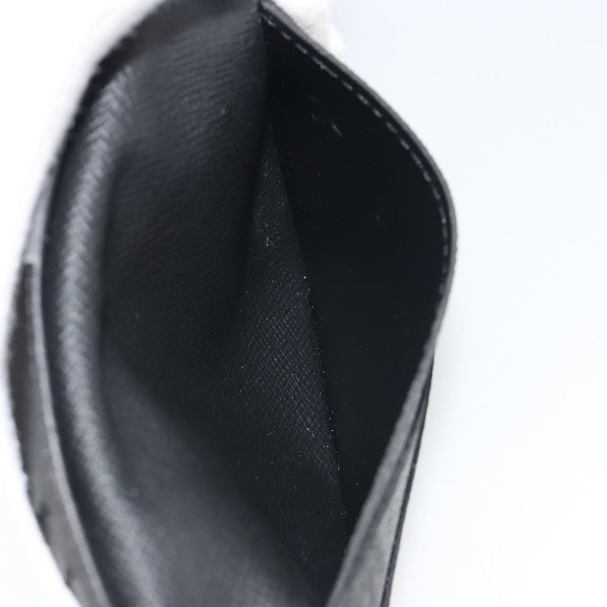 LOUIS VUITTON Iridescent Gradient Organizer De Poch Black M14134 Auth 197016SAM