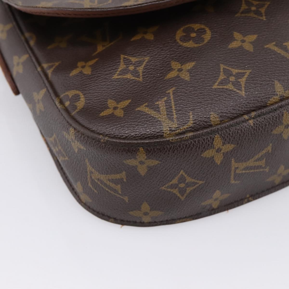 LOUIS VUITTON Monogram Saint Cloud GM Shoulder Bag M51242 LV Auth 197023