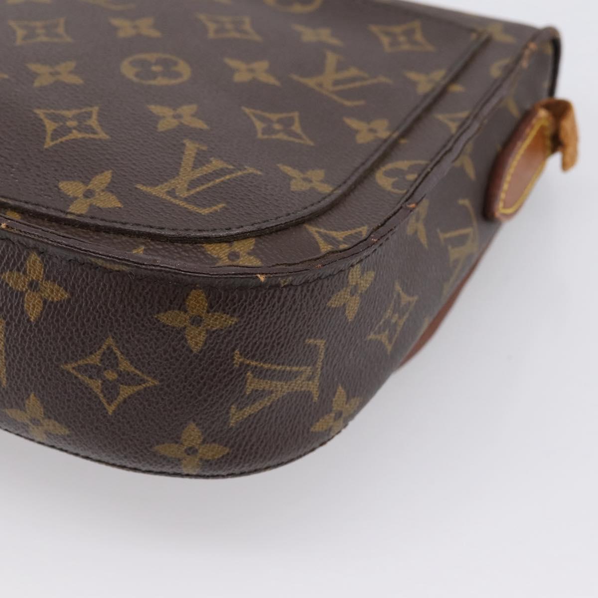 LOUIS VUITTON Monogram Saint Cloud GM Shoulder Bag M51242 LV Auth 197023