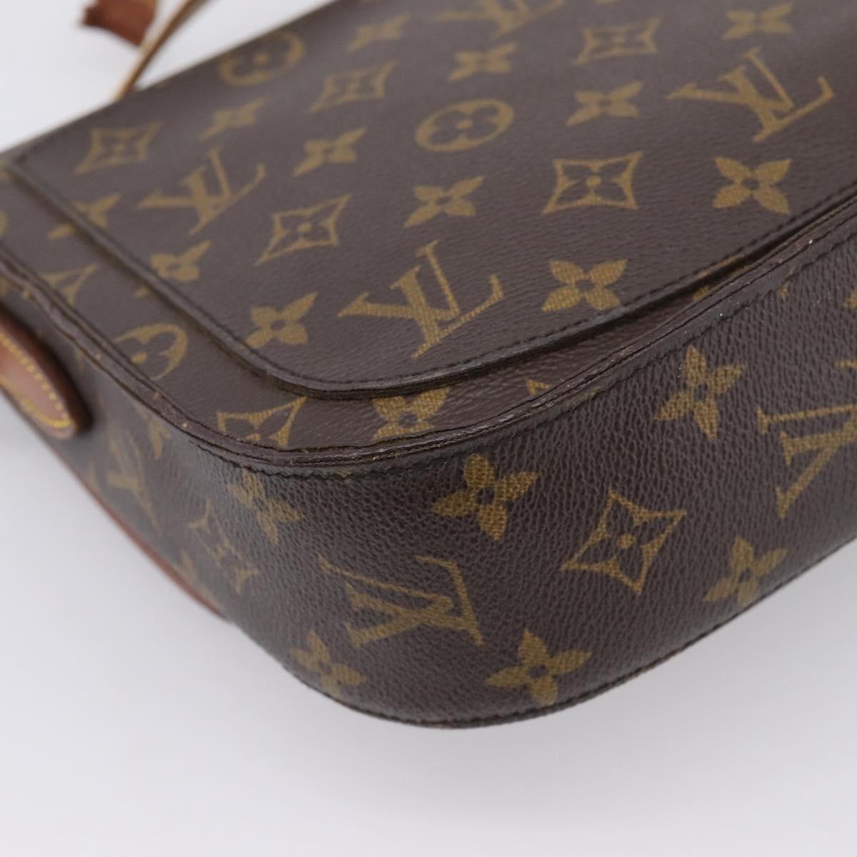 LOUIS VUITTON Monogram Saint Cloud GM Shoulder Bag M51242 LV Auth 197023