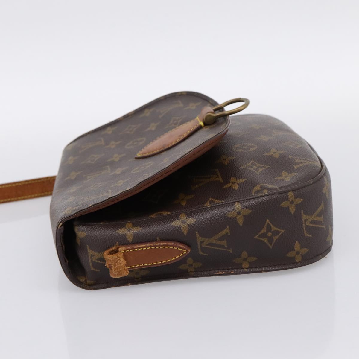 LOUIS VUITTON Monogram Saint Cloud GM Shoulder Bag M51242 LV Auth 197023