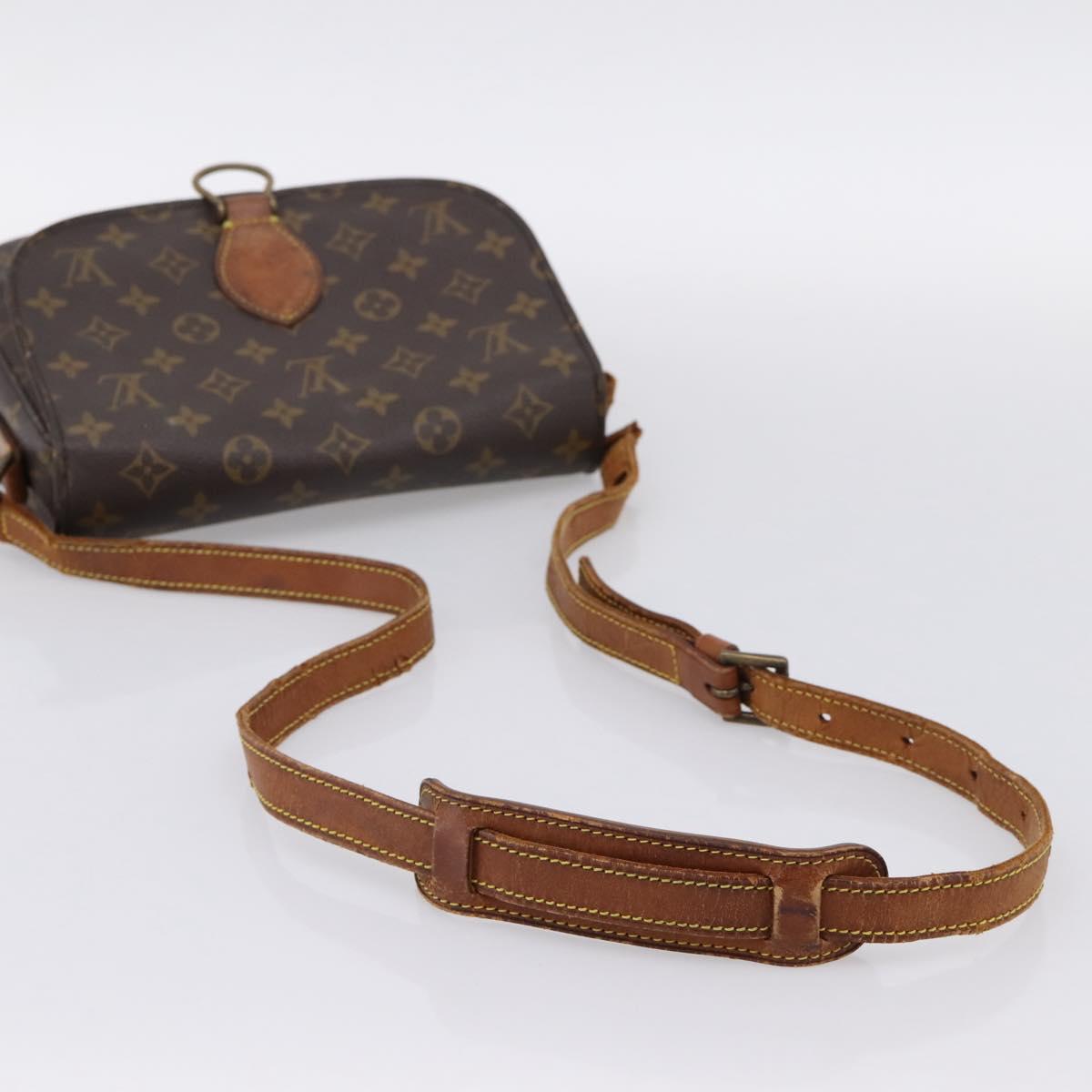 LOUIS VUITTON Monogram Saint Cloud GM Shoulder Bag M51242 LV Auth 197023