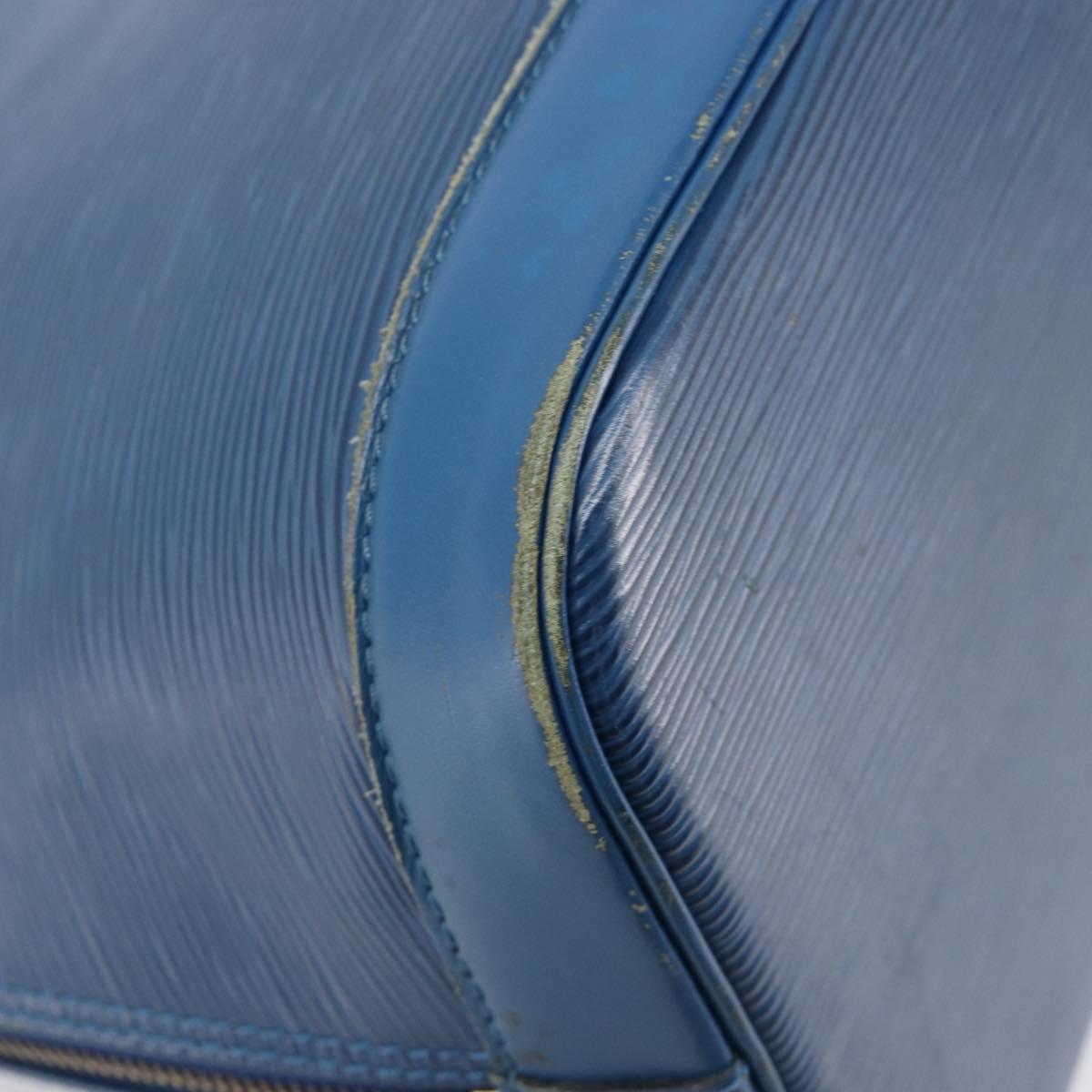 LOUIS VUITTON Epi Alma Hand Bag Toledo Blue M52145 LV Auth 197025