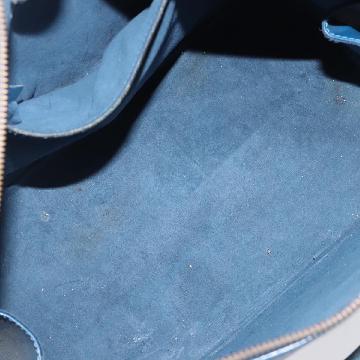 LOUIS VUITTON Epi Alma Hand Bag Toledo Blue M52145 LV Auth 197025