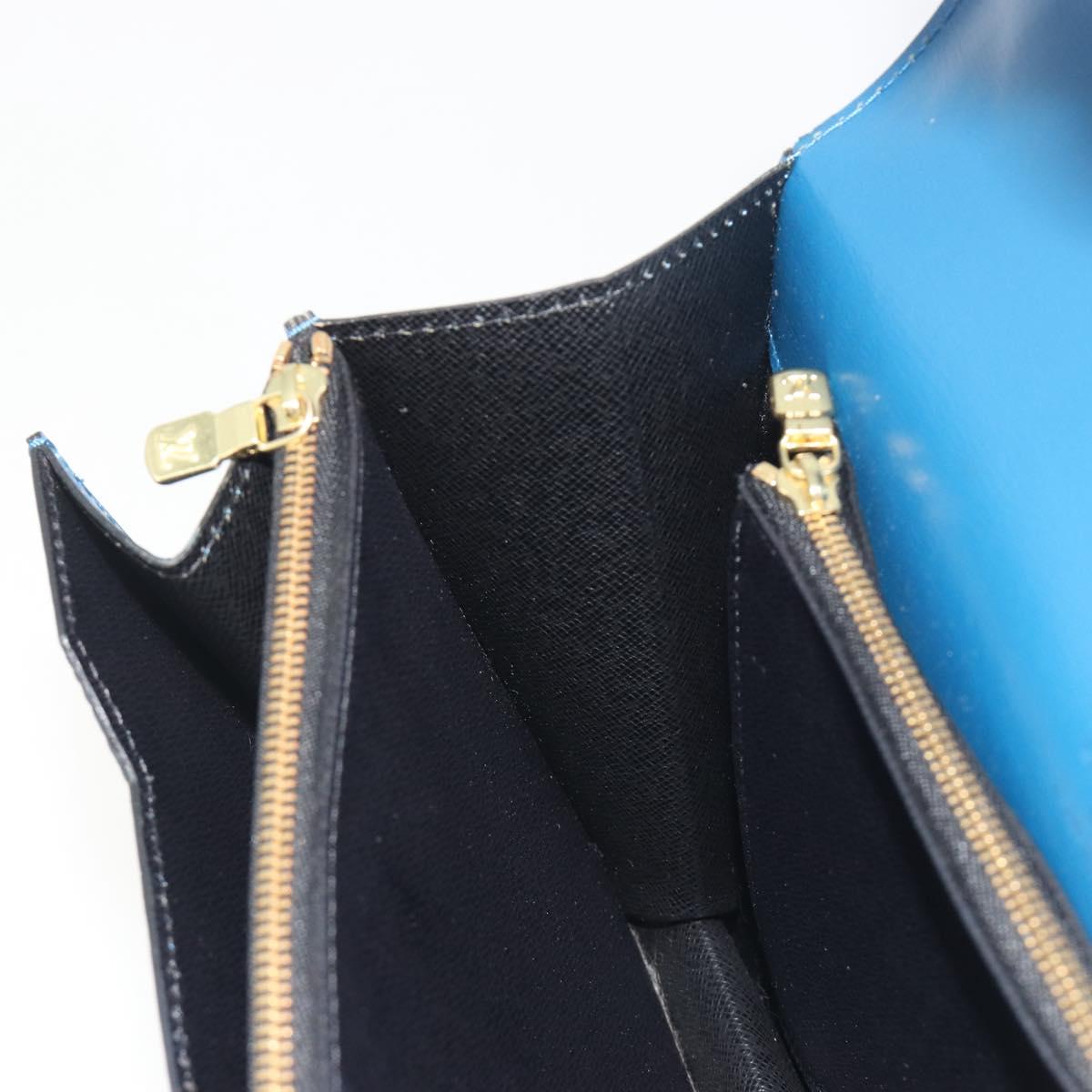 LOUIS VUITTON Epi Concorde Hand Bag Blue M52135 LV Auth 197029A