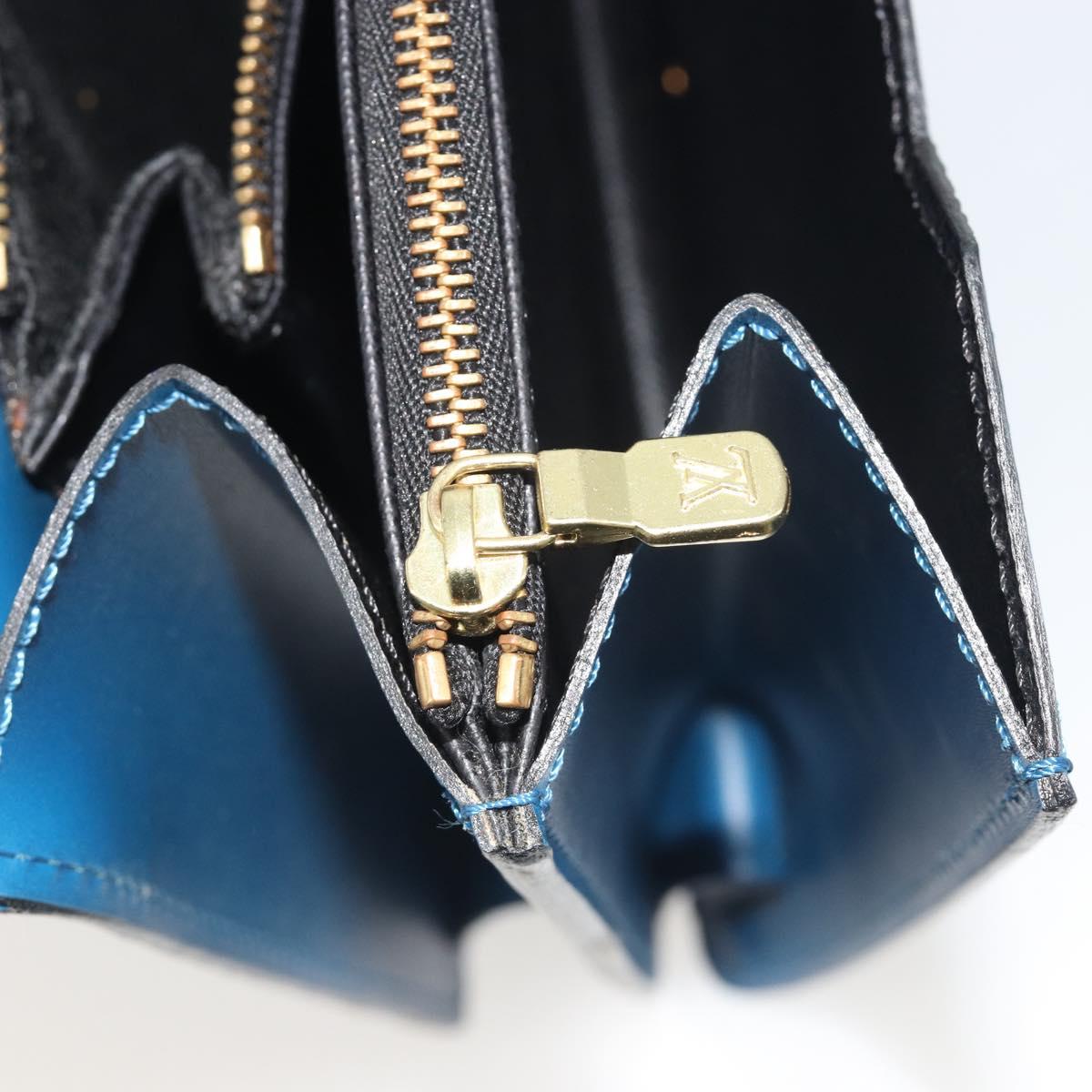 LOUIS VUITTON Epi Concorde Hand Bag Blue M52135 LV Auth 197029A