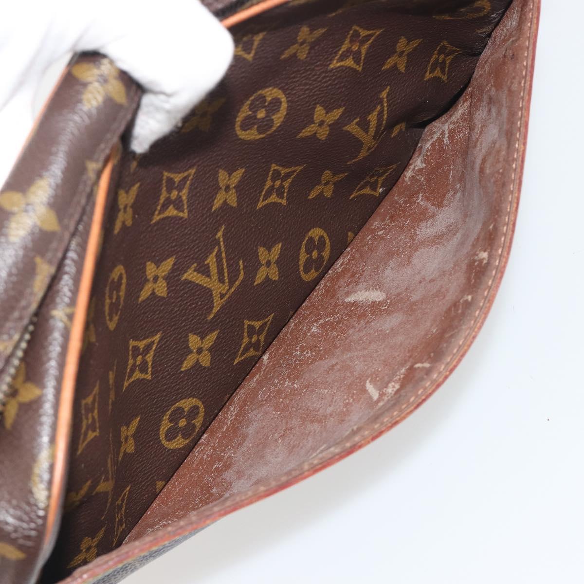 LOUIS VUITTON Monogram Compiegne 23 Clutch Bag M51847 LV Auth 197031