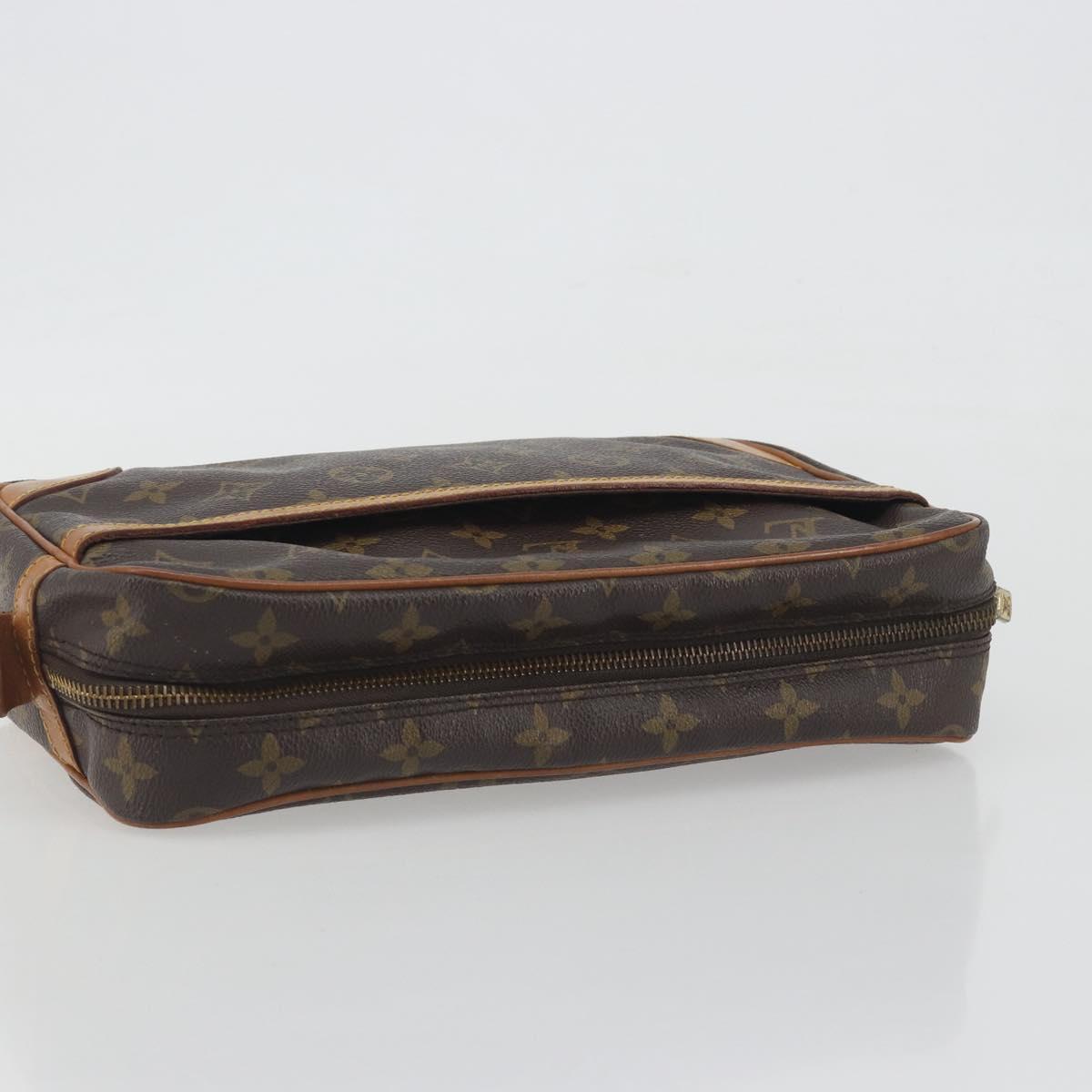 LOUIS VUITTON Monogram Compiegne 23 Clutch Bag M51847 LV Auth 197031