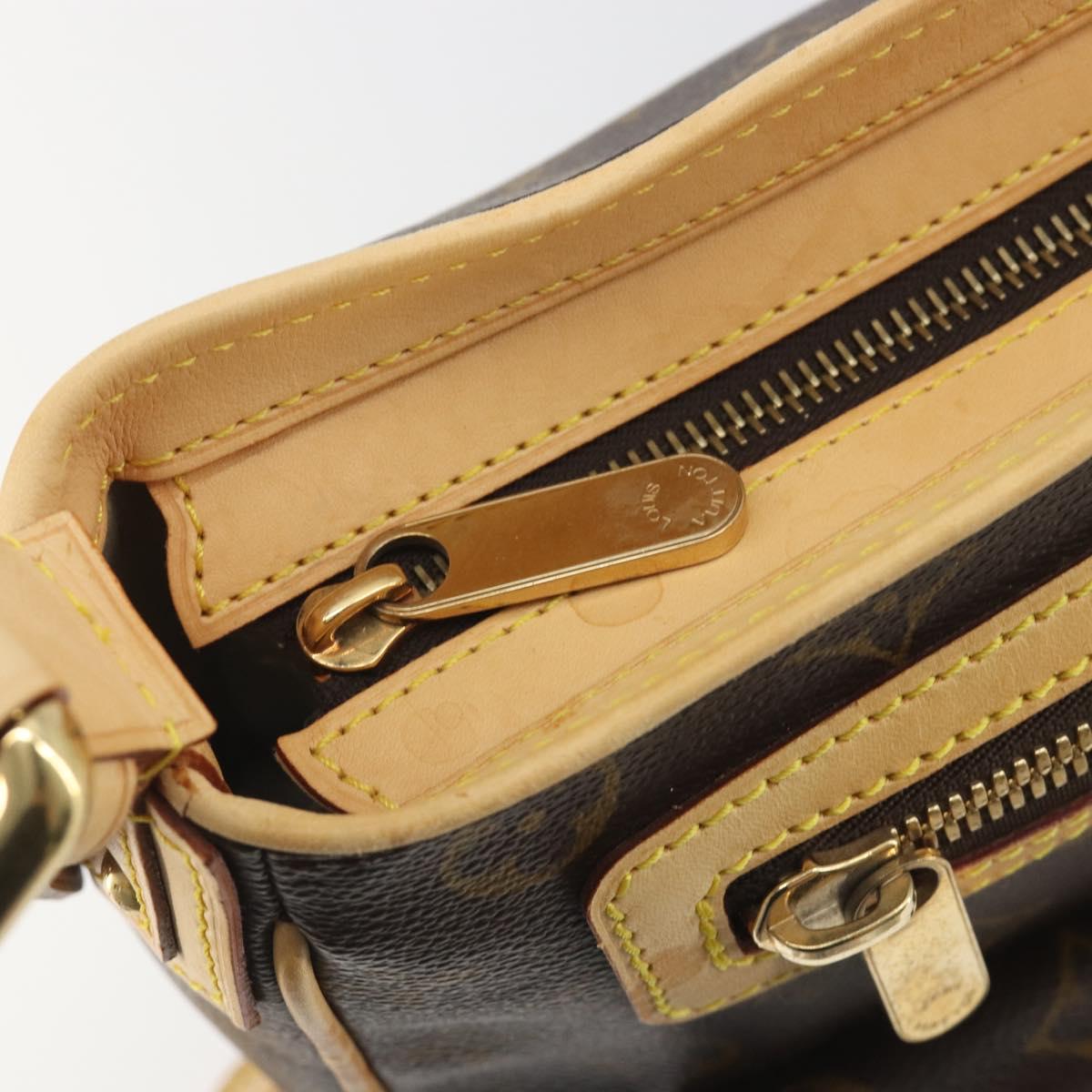 LOUIS VUITTON Monogram Hudson GM Shoulder Bag M40045 LV Auth 197032A