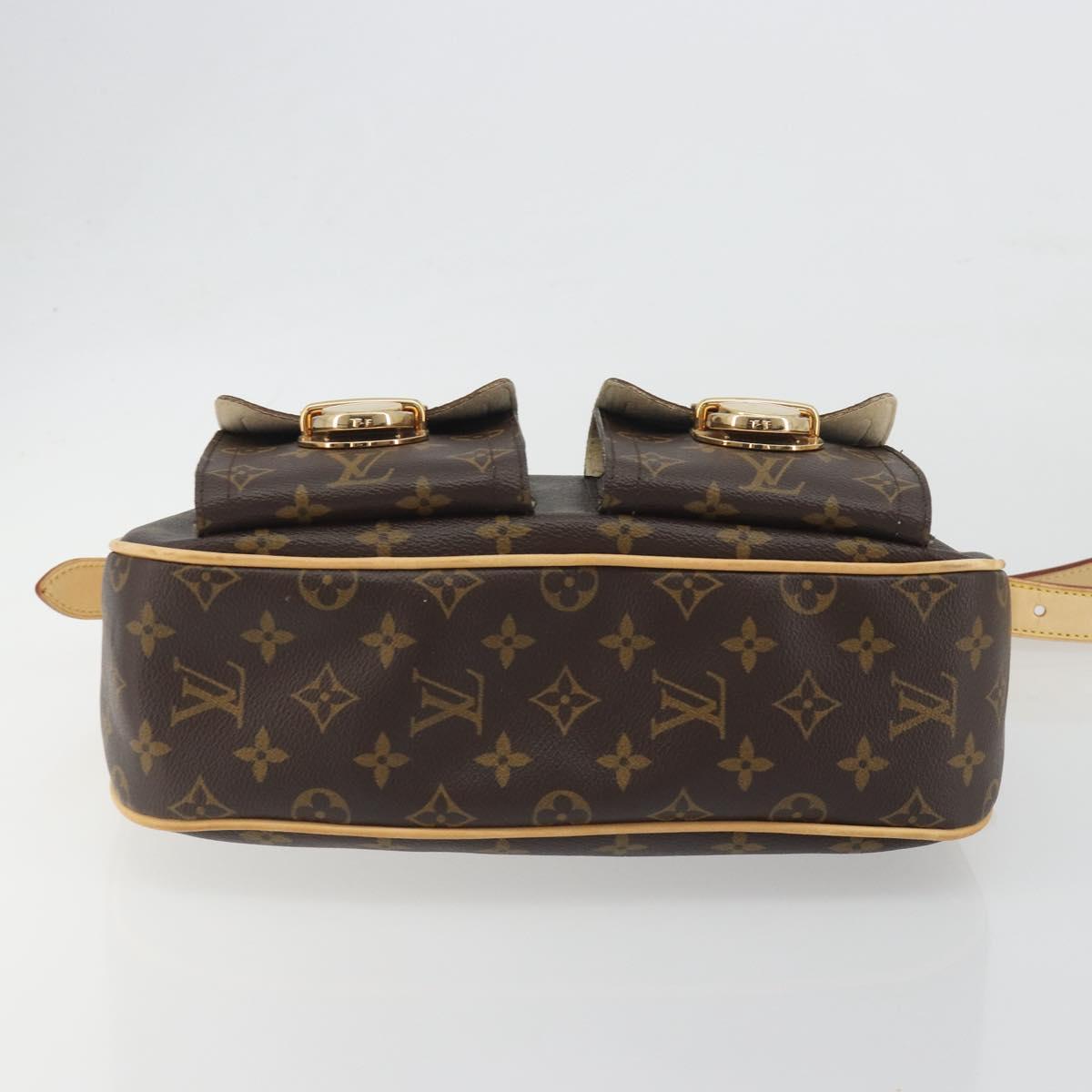 LOUIS VUITTON Monogram Hudson GM Shoulder Bag M40045 LV Auth 197032A