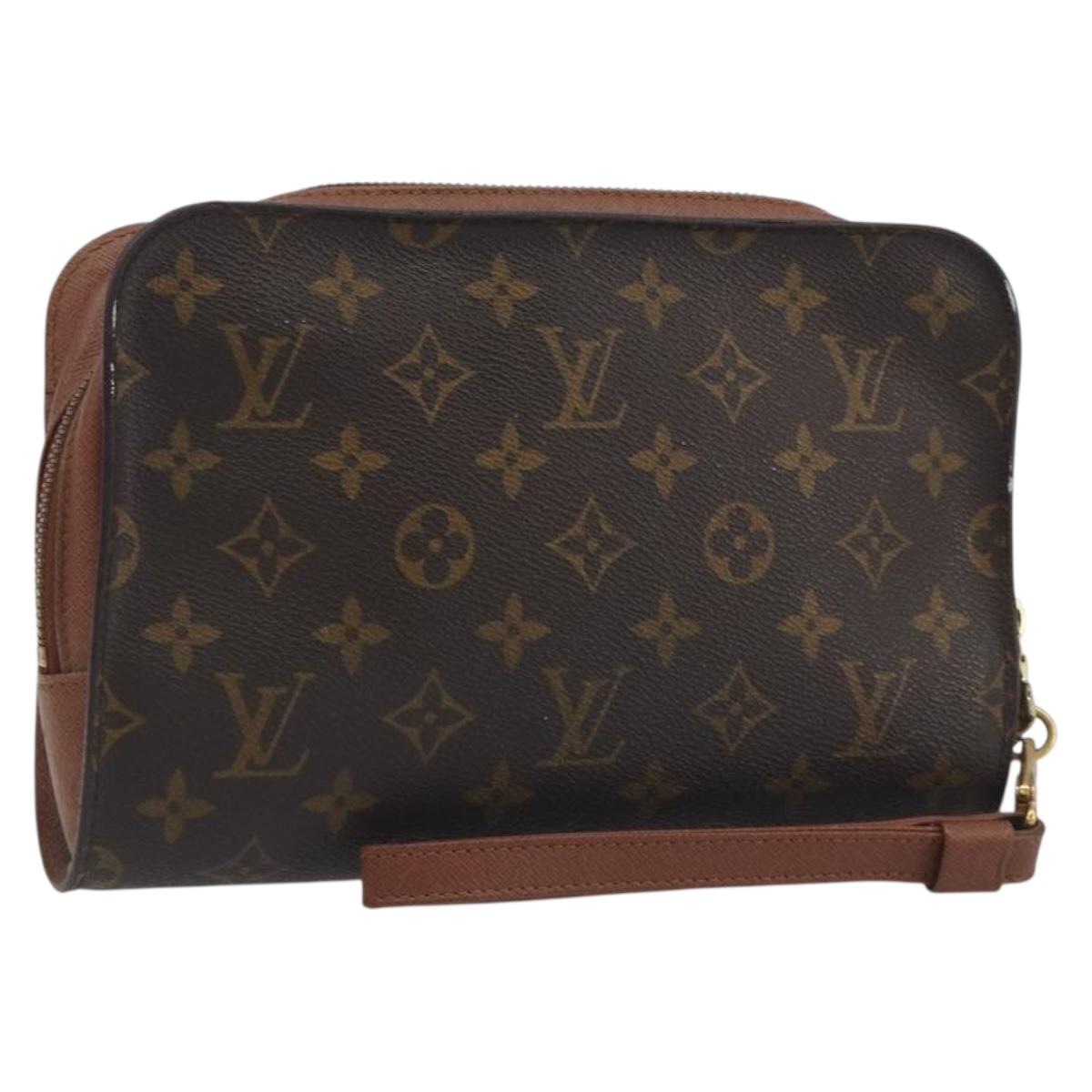 LOUIS VUITTON Monogram Orsay Clutch Bag M51790 LV Auth 197034