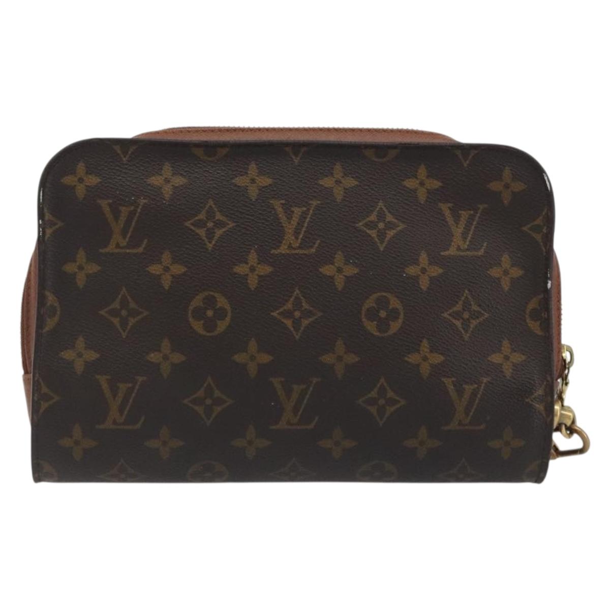 LOUIS VUITTON Monogram Orsay Clutch Bag M51790 LV Auth 197034