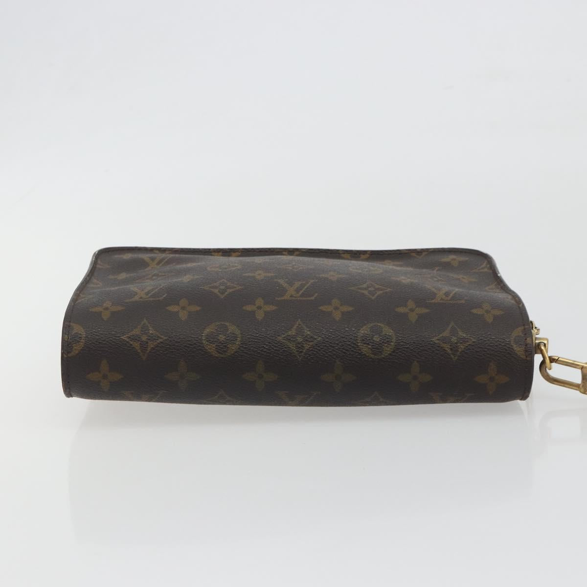 LOUIS VUITTON Monogram Orsay Clutch Bag M51790 LV Auth 197034