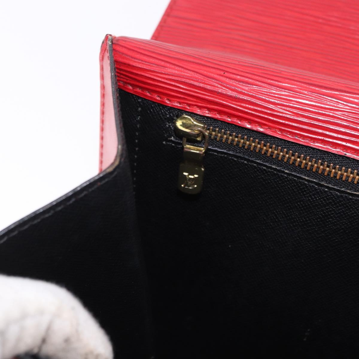 LOUIS VUITTON Epi Monceau 28 Hand Bag Red M40783 LV Auth 197039