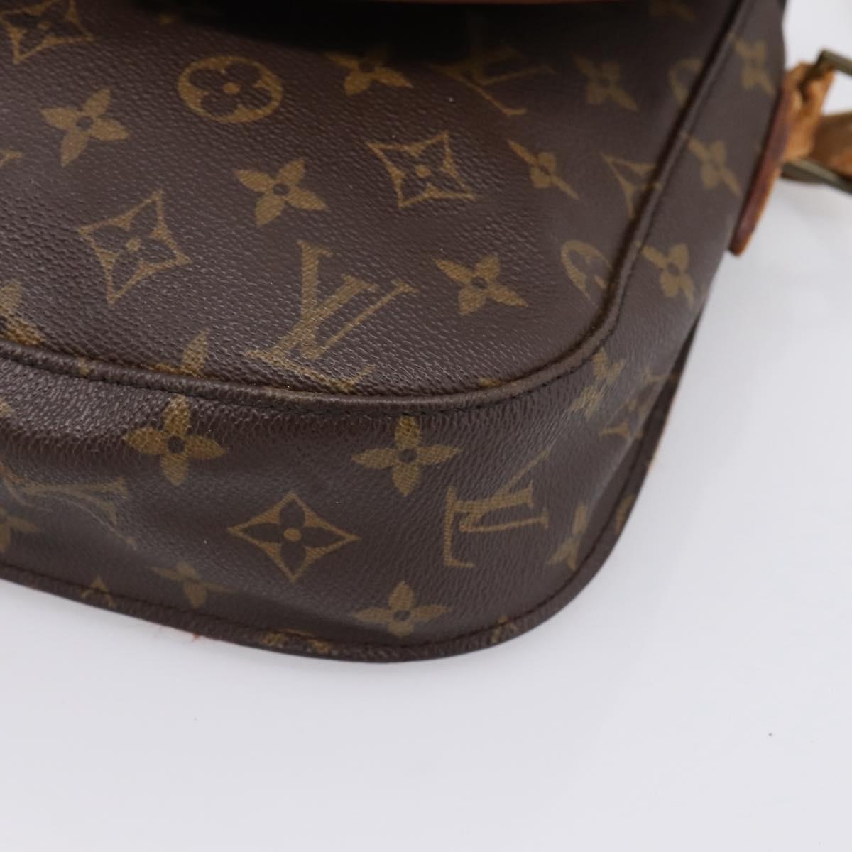 LOUIS VUITTON Monogram Saint Cloud GM Shoulder Bag M51242 LV Auth 197042