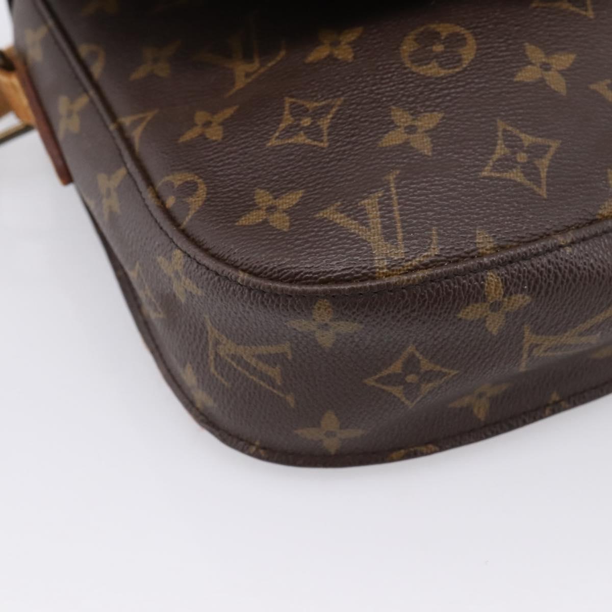 LOUIS VUITTON Monogram Saint Cloud GM Shoulder Bag M51242 LV Auth 197042