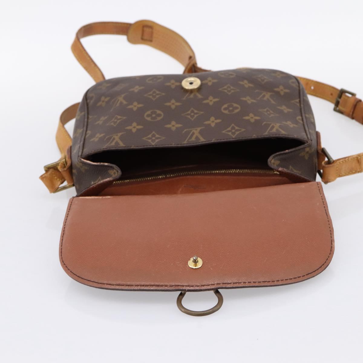LOUIS VUITTON Monogram Saint Cloud GM Shoulder Bag M51242 LV Auth 197042