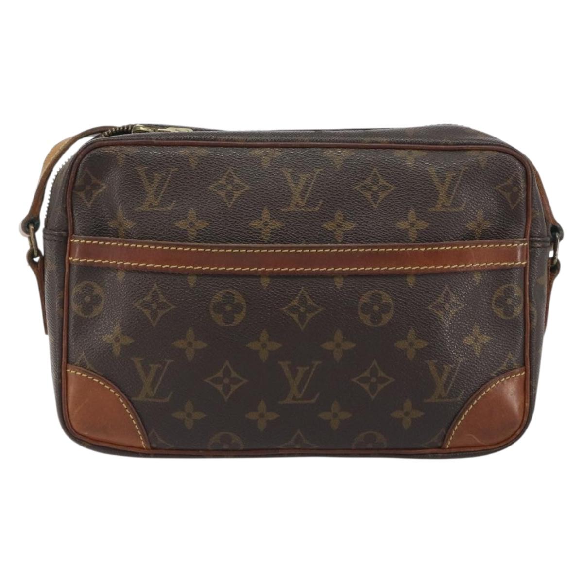 LOUIS VUITTON Monogram Trocadero 27 Shoulder Bag M51274 LV Auth 197043