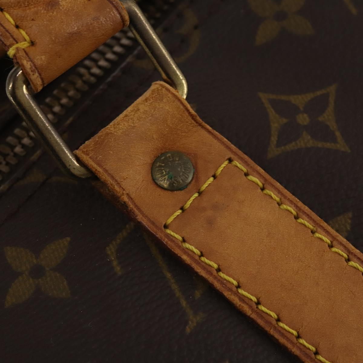 LOUIS VUITTON Monogram Keepall Bandouliere 50 Boston Bag M41416 LV Auth 197044