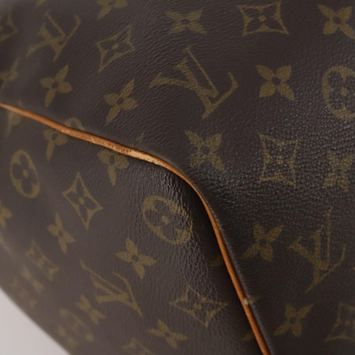 LOUIS VUITTON Monogram Keepall 45 Boston Bag M41428 LV Auth 197047