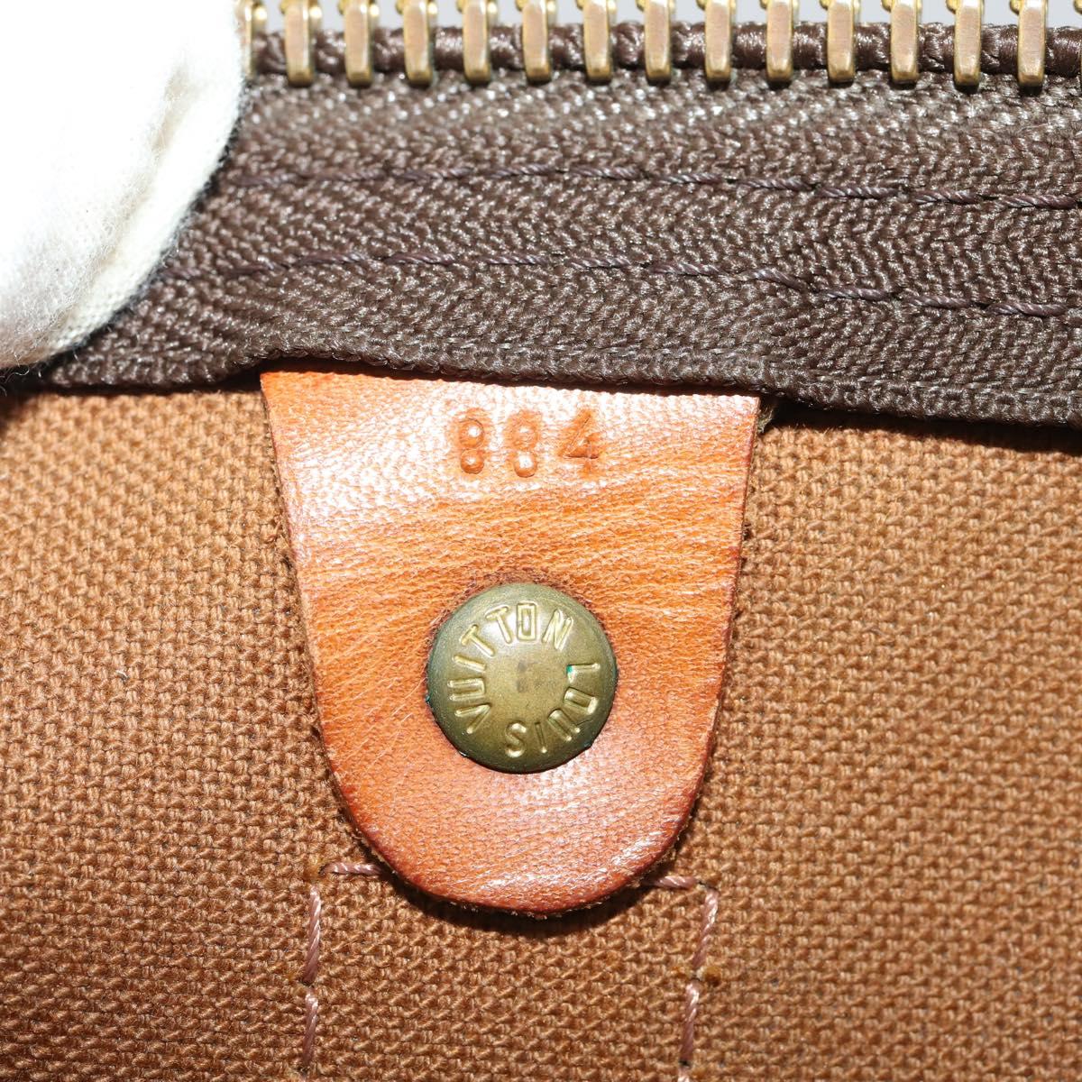 LOUIS VUITTON Monogram Keepall 45 Boston Bag M41428 LV Auth 197047