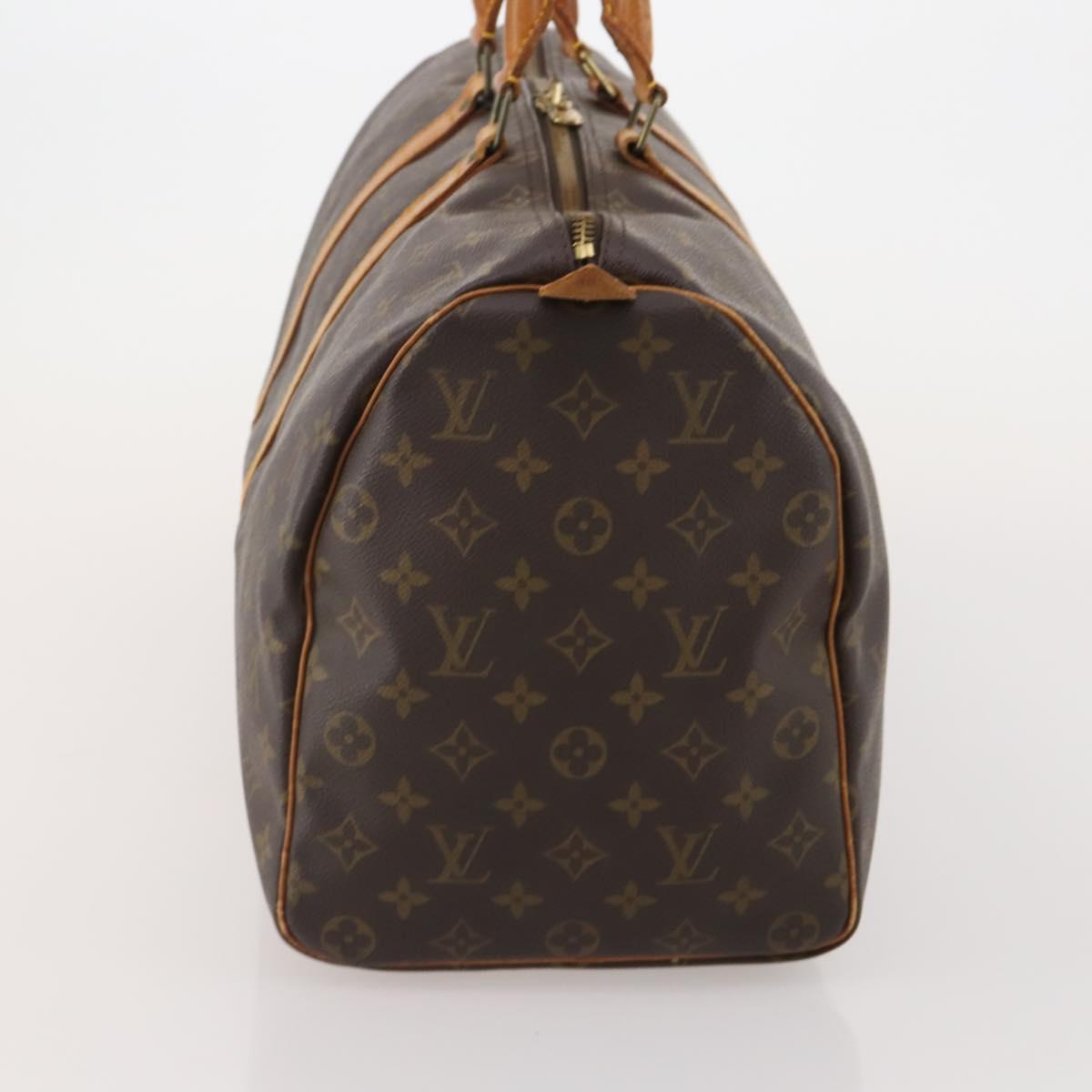 LOUIS VUITTON Monogram Keepall 45 Boston Bag M41428 LV Auth 197047