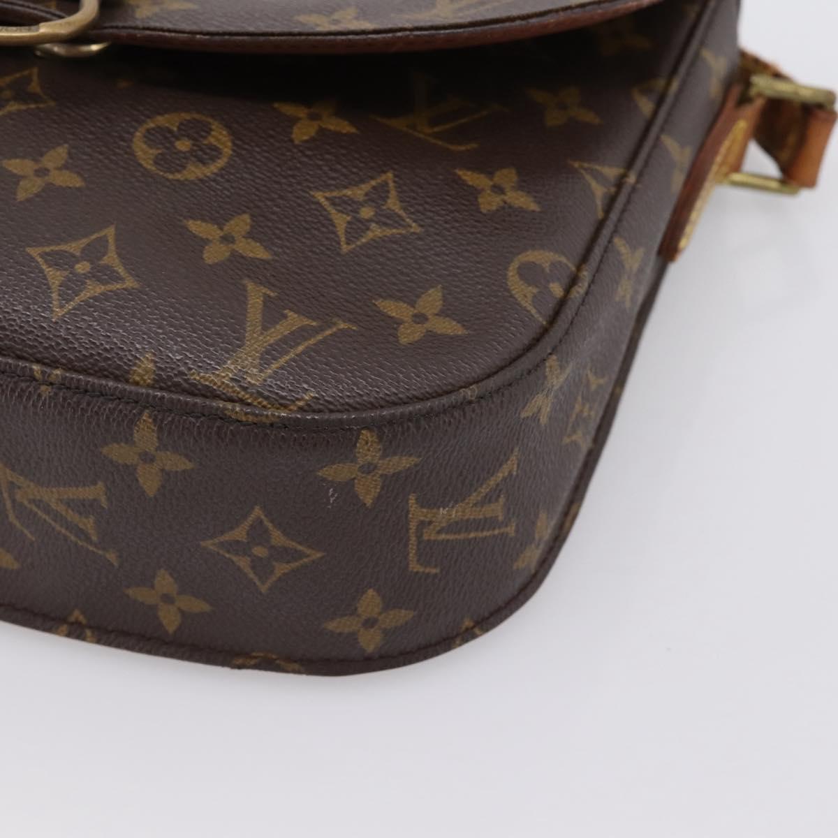 LOUIS VUITTON Monogram Saint Cloud GM Shoulder Bag M51242 LV Auth 197048