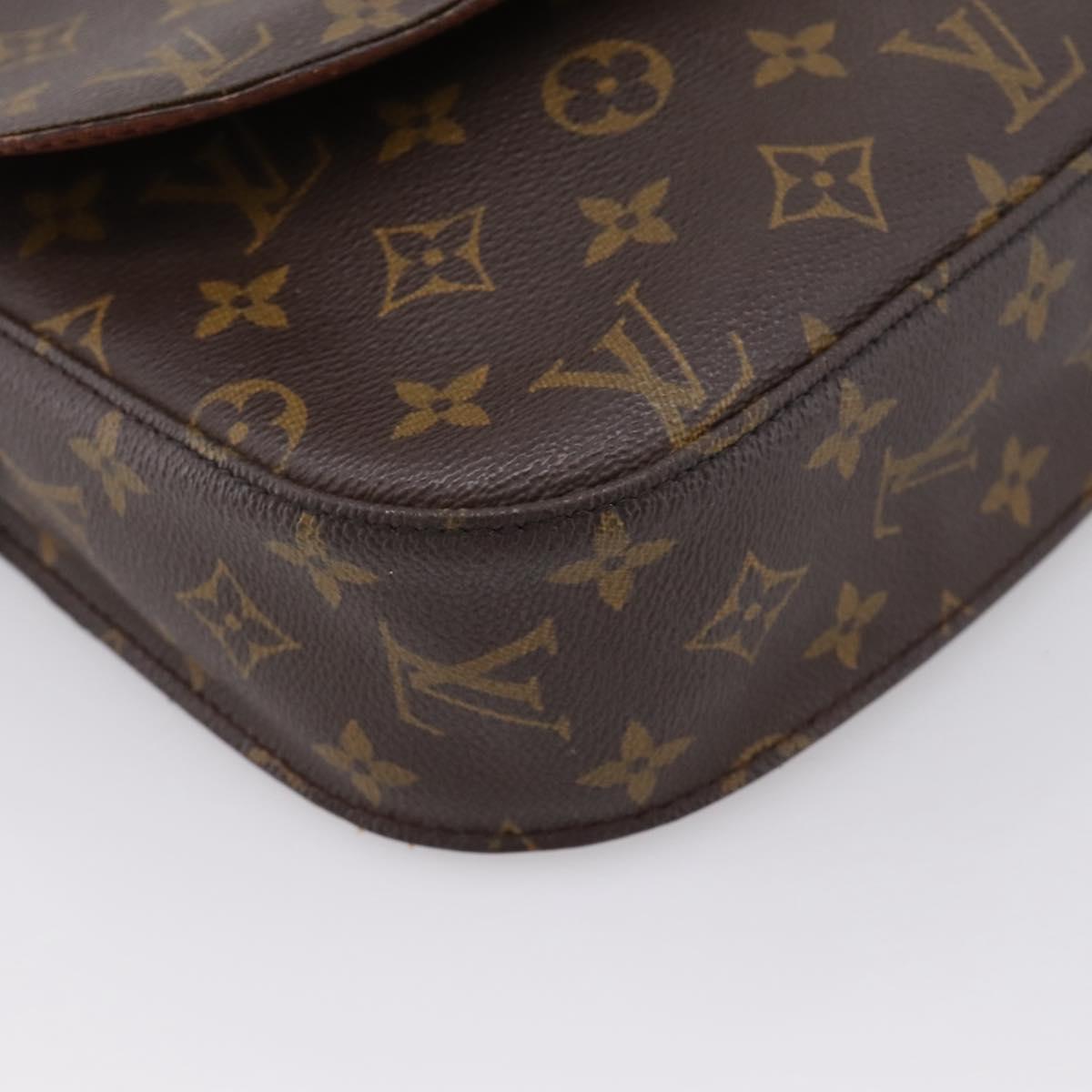 LOUIS VUITTON Monogram Saint Cloud GM Shoulder Bag M51242 LV Auth 197048