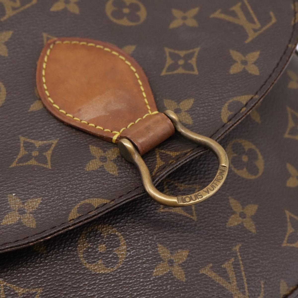 LOUIS VUITTON Monogram Saint Cloud GM Shoulder Bag M51242 LV Auth 197048
