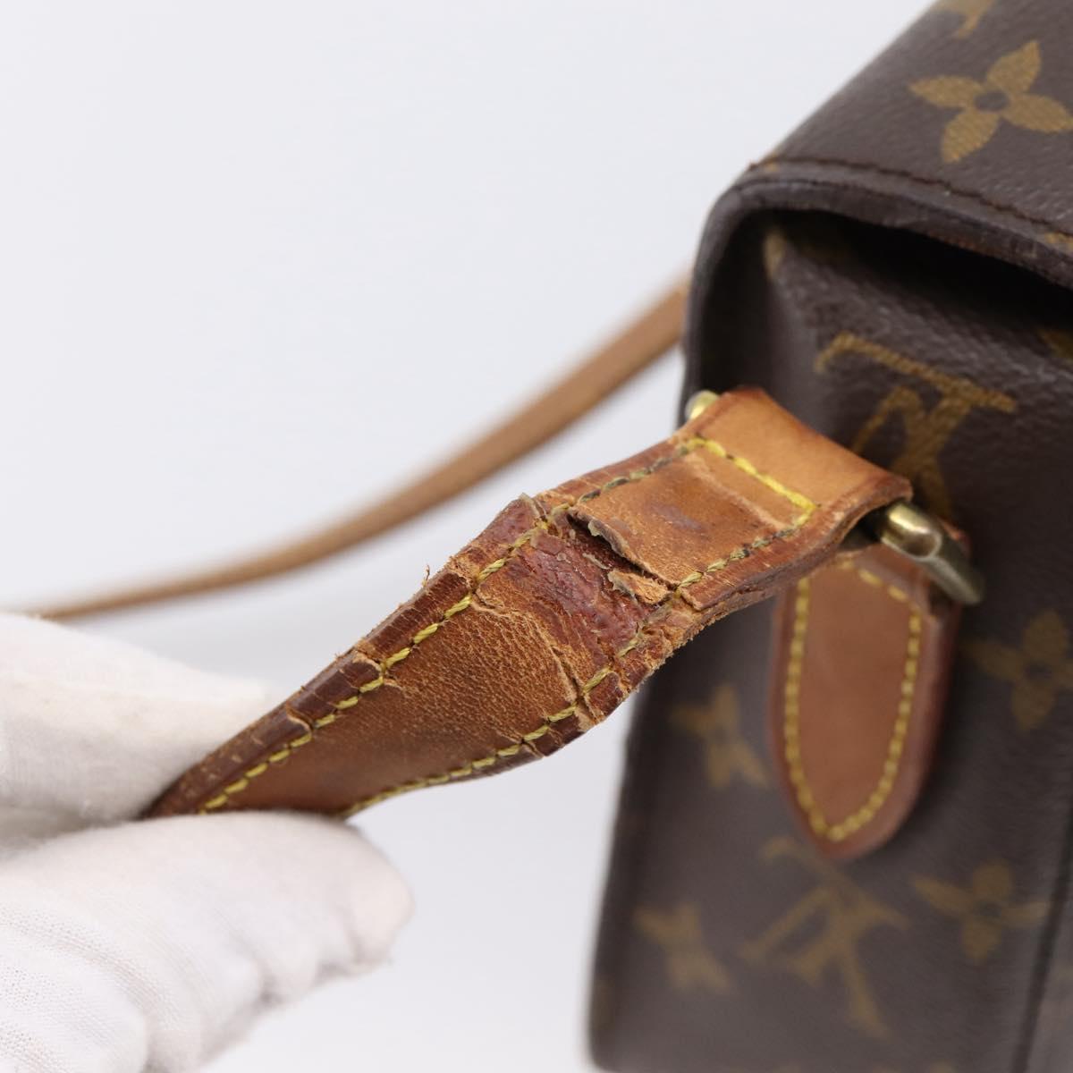 LOUIS VUITTON Monogram Saint Cloud GM Shoulder Bag M51242 LV Auth 197048