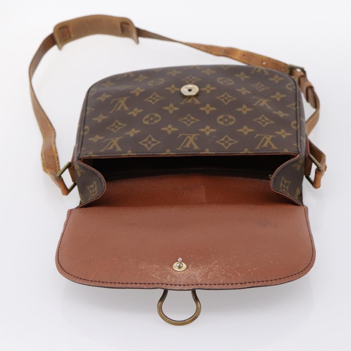 LOUIS VUITTON Monogram Saint Cloud GM Shoulder Bag M51242 LV Auth 197048