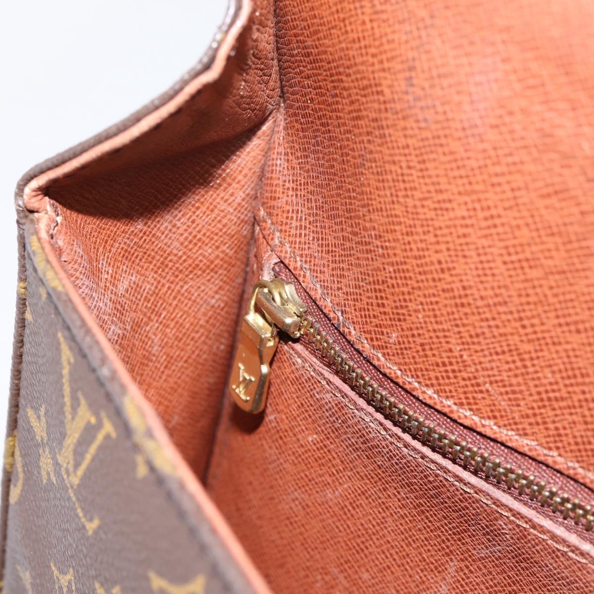 LOUIS VUITTON Monogram Saint Cloud GM Shoulder Bag M51242 LV Auth 197048
